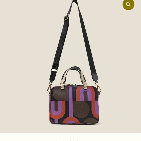 Orla Kiely Blockline satchel- NWT - Picture 4 of 6